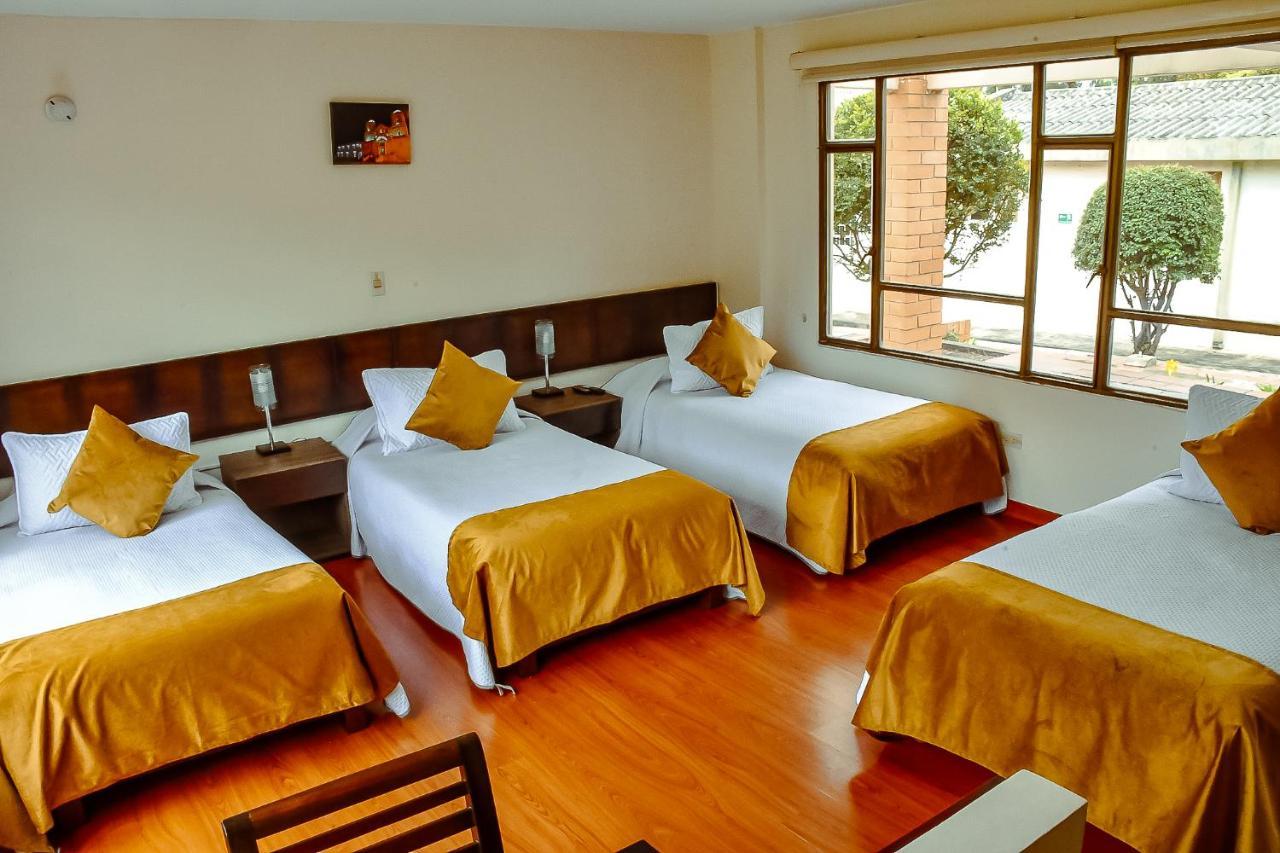 Hotel Villa Vianney Paipa Exteriér fotografie