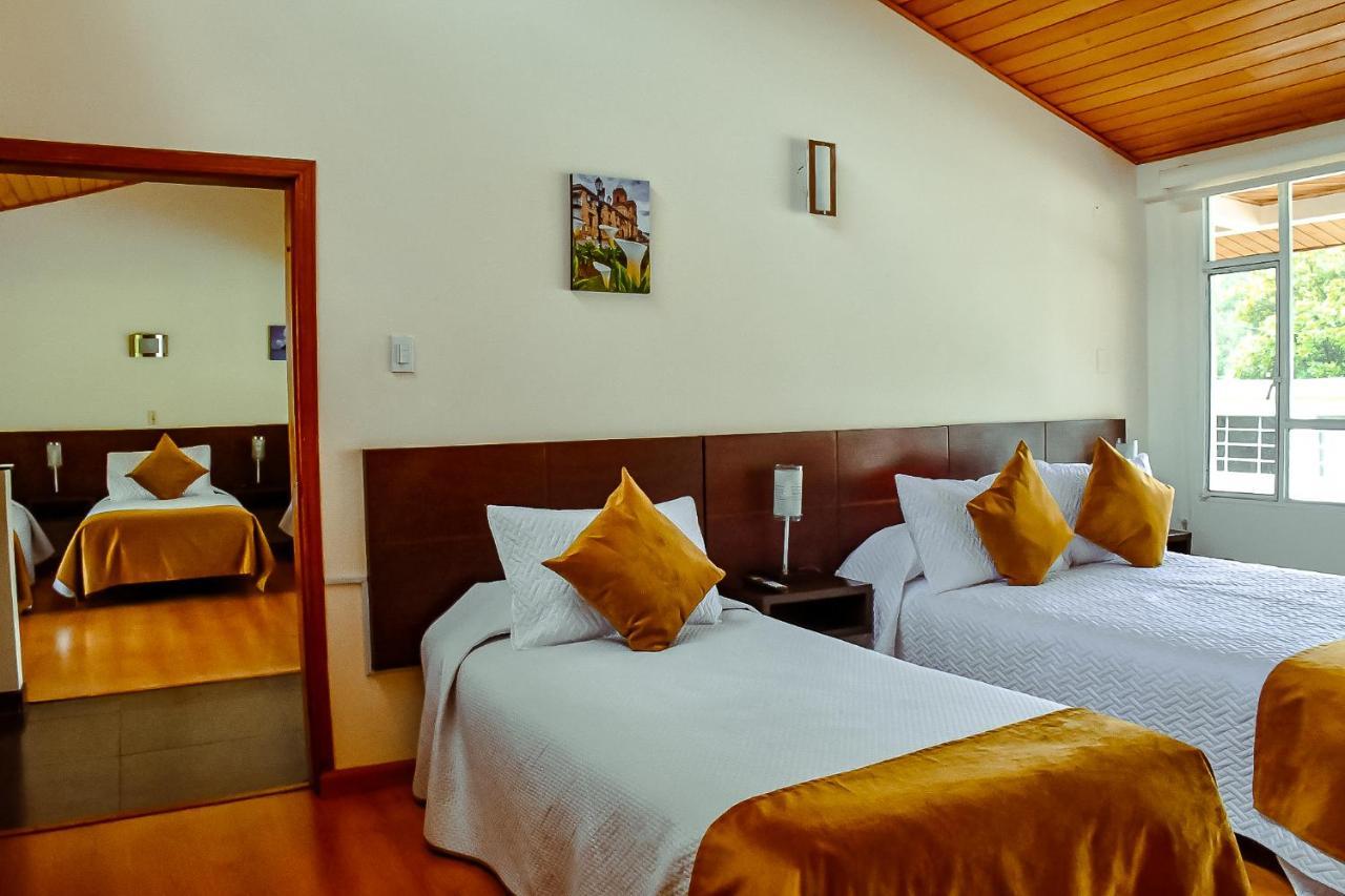 Hotel Villa Vianney Paipa Exteriér fotografie